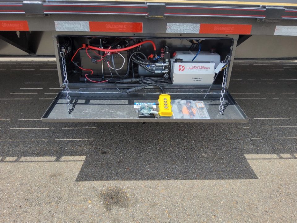 New 2026 Diamond C Trailers FMAX216HDT Flatbed Trailer