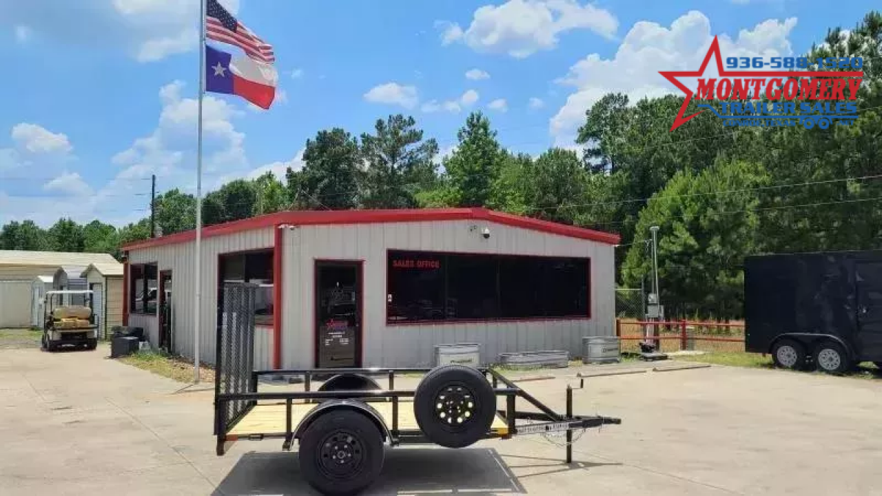 New 2026 Davidson Trailers 5 X 8 PIPETOP TRAILER WITH A 4 FOOT RAMP GATE Utility Trailer