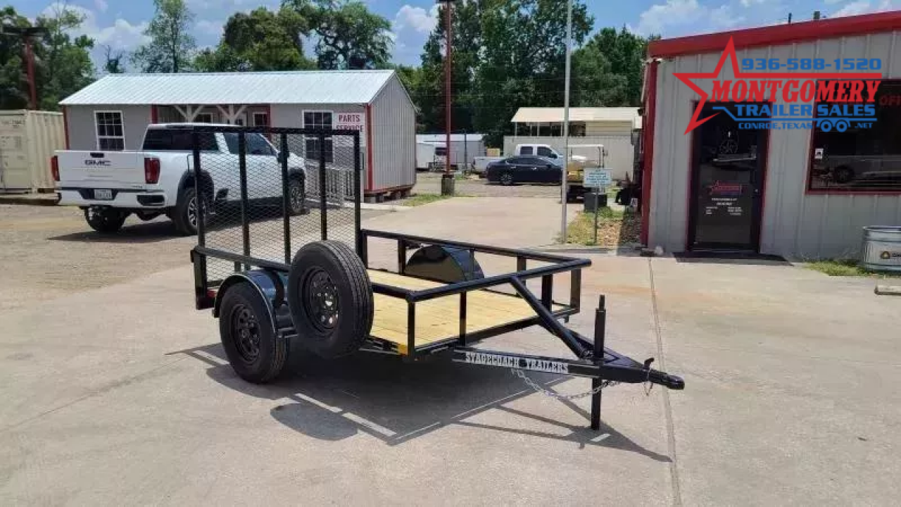 New 2026 Davidson Trailers 5 X 8 PIPETOP TRAILER WITH A 4 FOOT RAMP GATE Utility Trailer