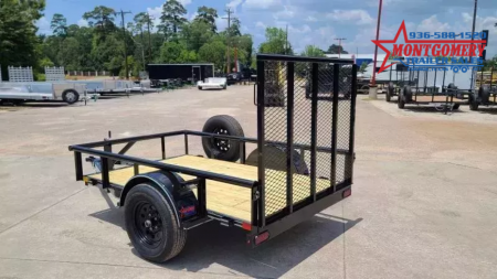 New 2026 Davidson Trailers 5 X 8 PIPETOP TRAILER WITH A 4 FOOT RAMP GATE Utility Trailer