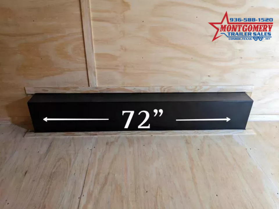 New 2026 Stallion Manufacturing LLC 8.5 X 24 ENCLOSED CARGO TRAILER WITH REAR RAMP DOOR AND 10,000lb GVWR