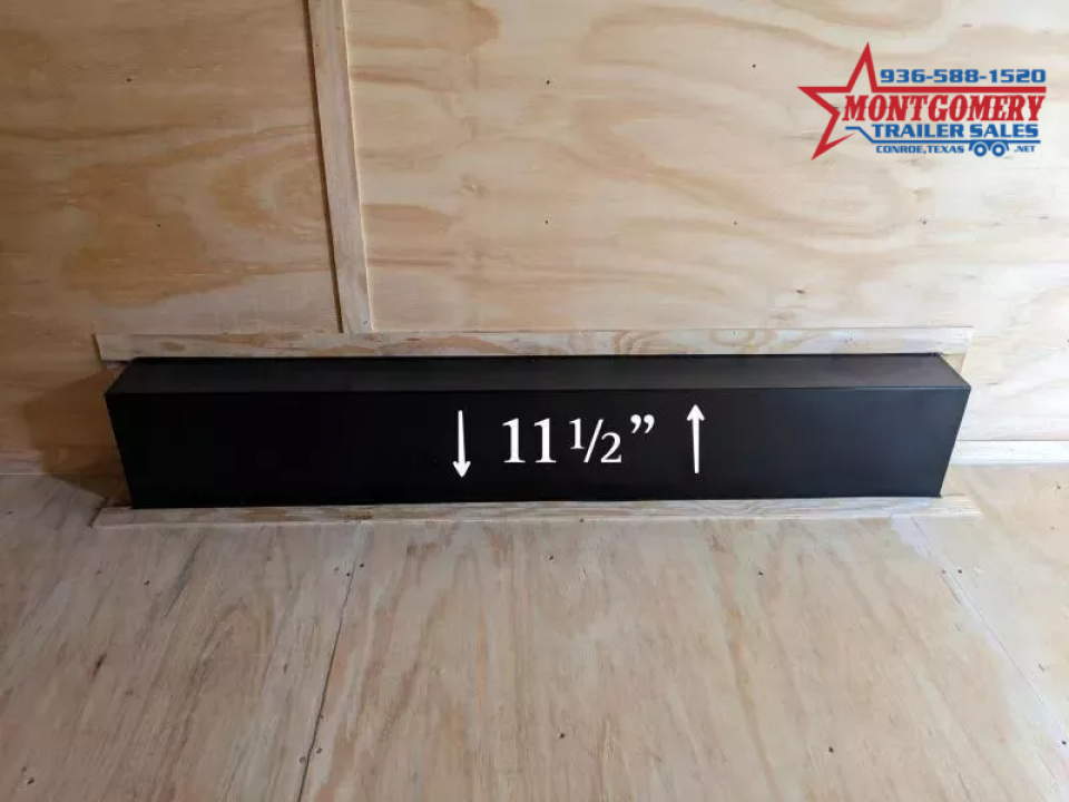 New 2026 Stallion Manufacturing LLC 8.5 X 24 ENCLOSED CARGO TRAILER WITH REAR RAMP DOOR AND 10,000lb GVWR