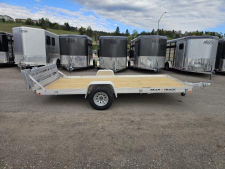 New 2025 Bear Track 80"x14' Aluminum Utility Trailer
