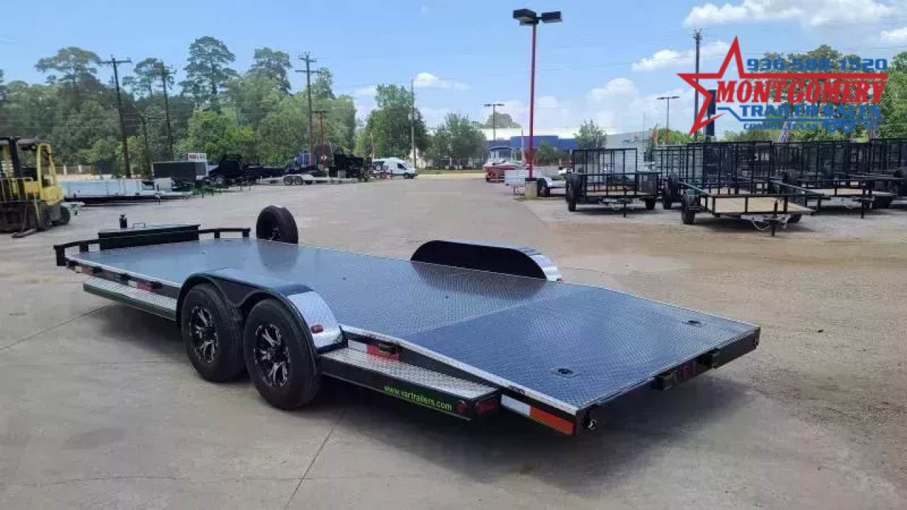New 2026 VAR Trailers 20 FOOT STEEL FLOOR CAR HAULER WITH A 10,000lb GVWR
