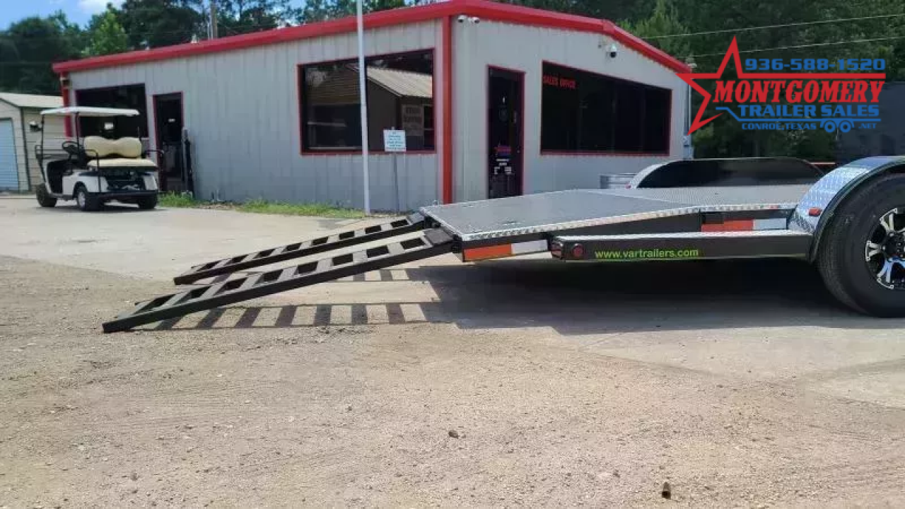 New 2026 VAR Trailers 20 FOOT STEEL FLOOR CAR HAULER WITH A 10,000lb GVWR