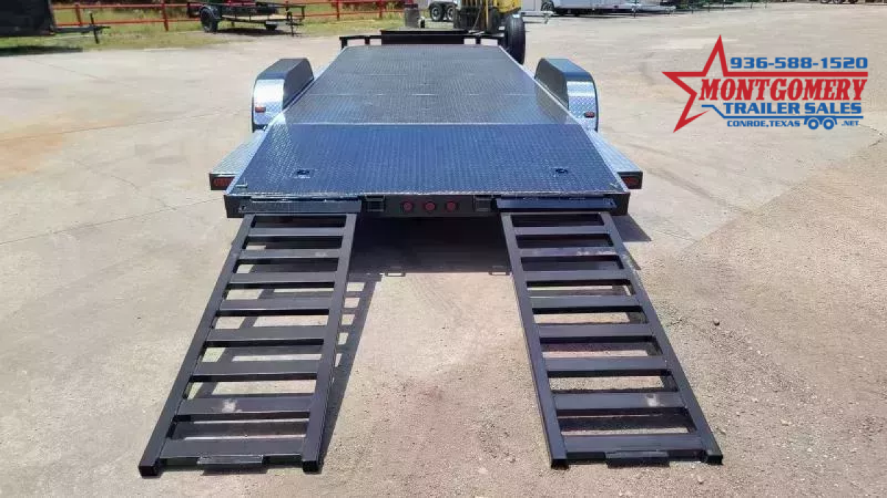 New 2026 VAR Trailers 20 FOOT STEEL FLOOR CAR HAULER WITH A 10,000lb GVWR