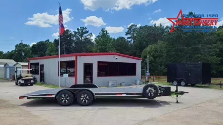 New 2026 VAR Trailers 20 FOOT STEEL FLOOR CAR HAULER WITH A 10,000lb GVWR