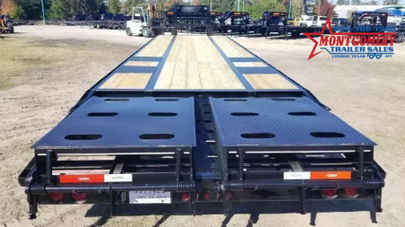 New 2026 Legend Trailers 32 FOOT (27+5) FLATBED GOOSENECK WITH 10K DUAL WHEEL TANDEM