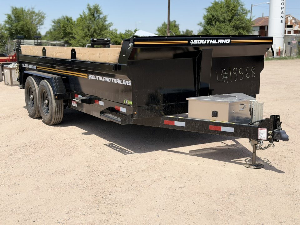 New 2026 Southland Trailers 7-16 Dump W/ 7 Gauge Floor 8K Axles