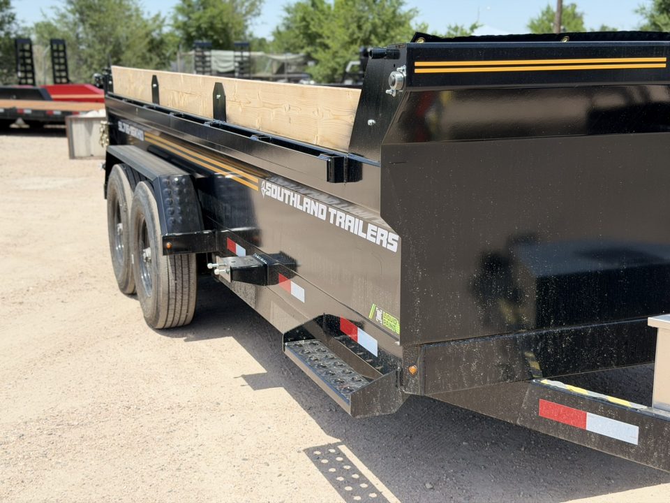 New 2026 Southland Trailers 7-16 Dump W/ 7 Gauge Floor 8K Axles