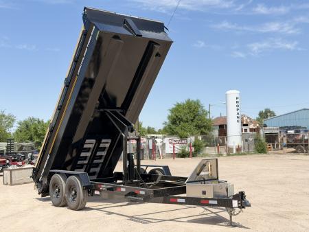 New 2026 Southland Trailers 7-16 Dump W/ 7 Gauge Floor 8K Axles