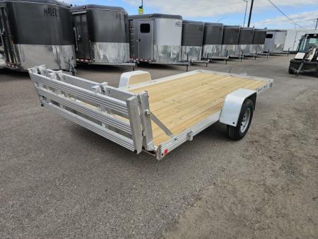 New 2025 Bear Track 80"x14' Aluminum Utility Trailer
