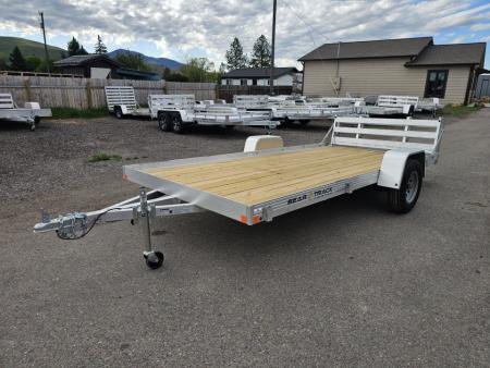 New 2026 Bear Track 80"x14' Aluminum Utility Trailer