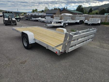 New 2026 Bear Track 80"x14' Aluminum Utility Trailer