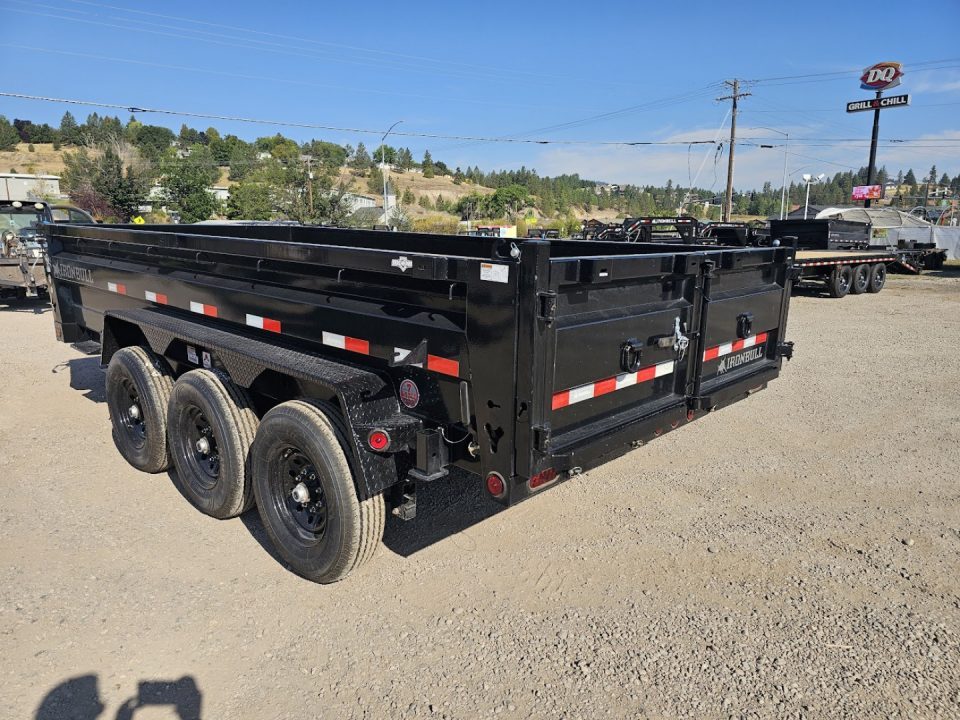 New 2026 Iron Bull 7x16 21k Dump Trailer