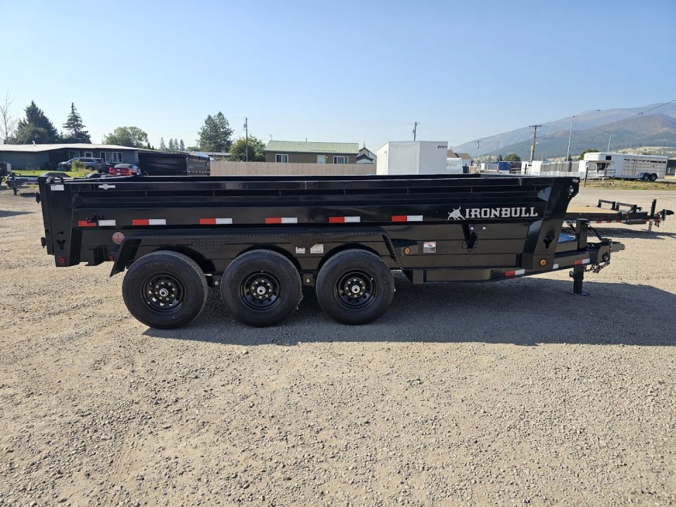 New 2026 Iron Bull 7x16 21k Dump Trailer