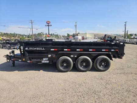New 2026 Iron Bull 7x16 21k Dump Trailer