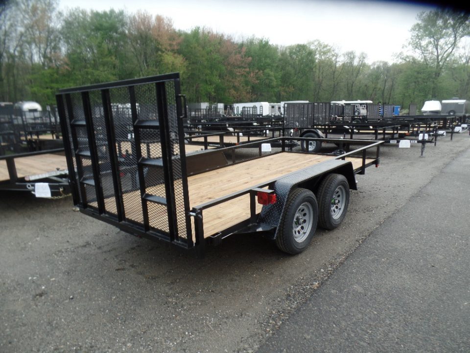 New 2026 Quality Trailers 7X14, 7X16, 7X18 - 7,000 lb. GVWR Landscape Trailer