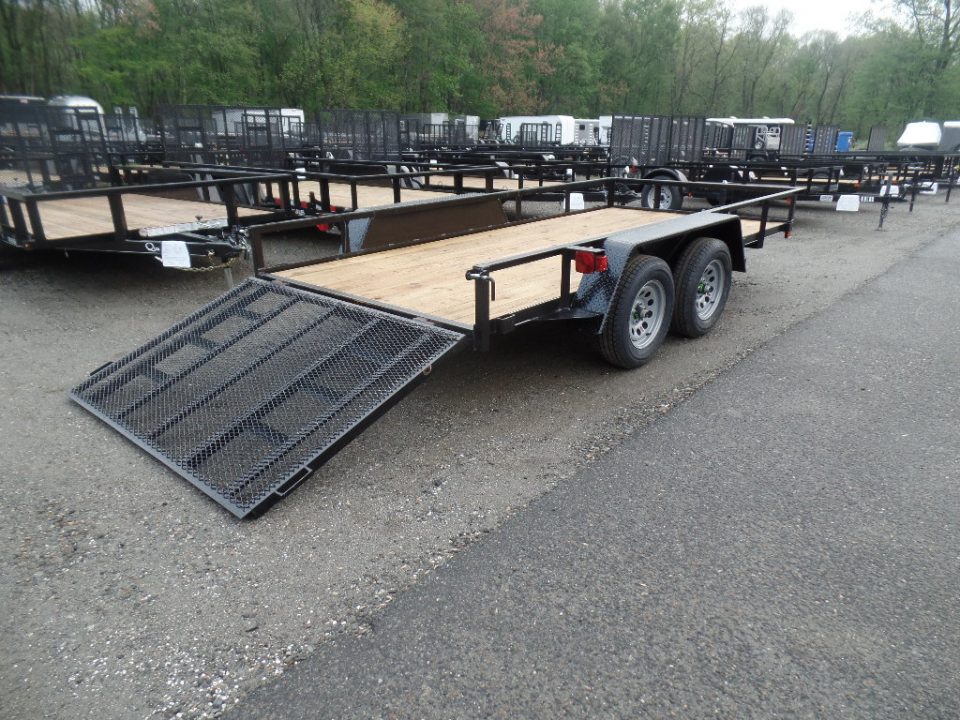 New 2026 Quality Trailers 7X14, 7X16, 7X18 - 7,000 lb. GVWR Landscape Trailer