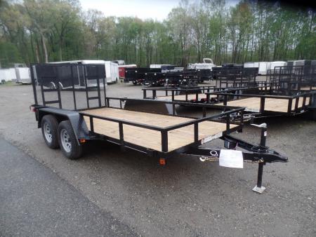 New 2026 Quality Trailers 7X14, 7X16, 7X18 - 7,000 lb. GVWR Landscape Trailer