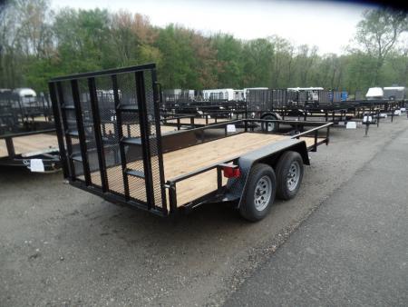New 2026 Quality Trailers 7X14, 7X16, 7X18 - 7,000 lb. GVWR Landscape Trailer
