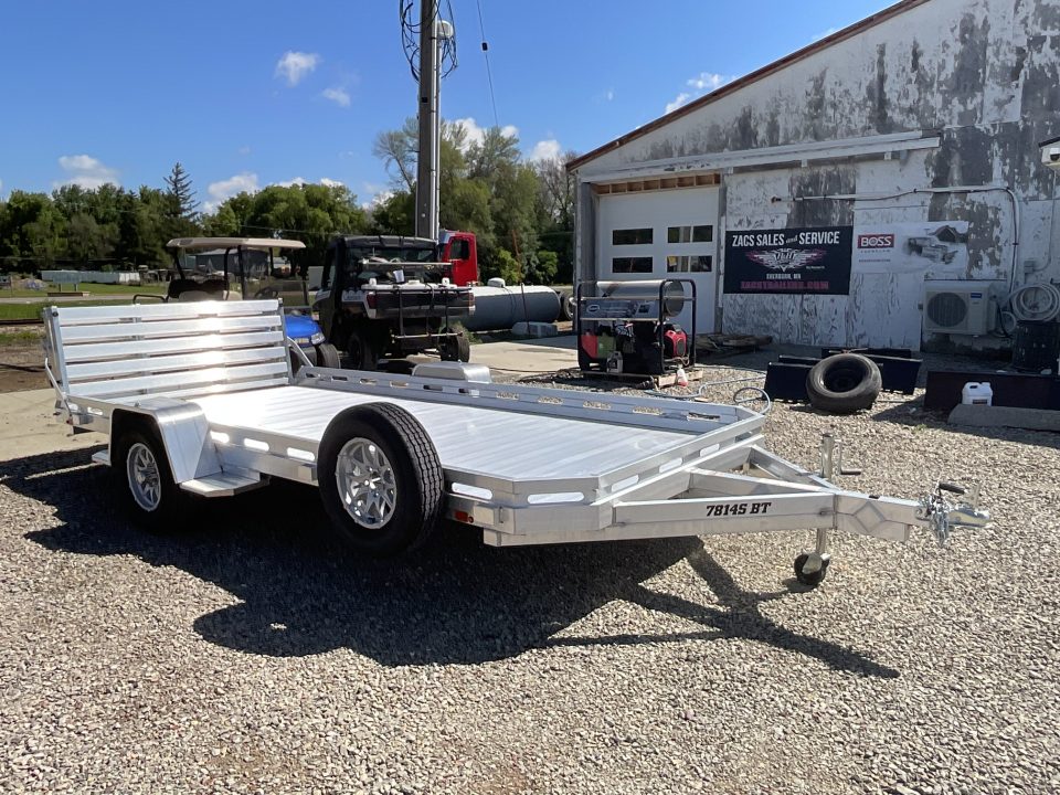 New 2027 Aluma 7814S-BT Utility Trailer