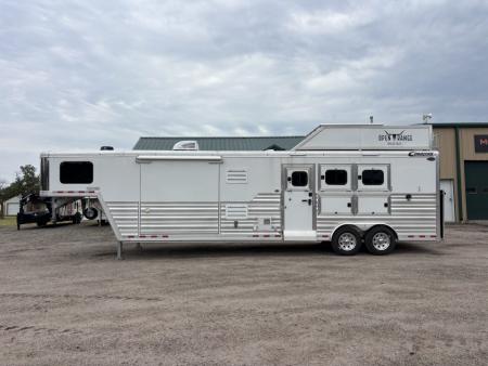 Used 2024 Cimarron Trailers Norstar 3H LQ Horse Trailer