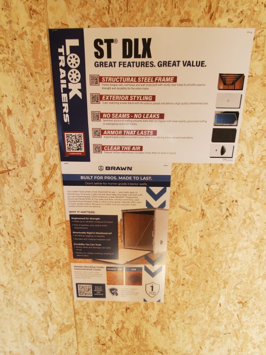 New 2026 Look Trailers ST DLX Cargo / Enclosed Trailer / 6'X10' / 2990 GVWR