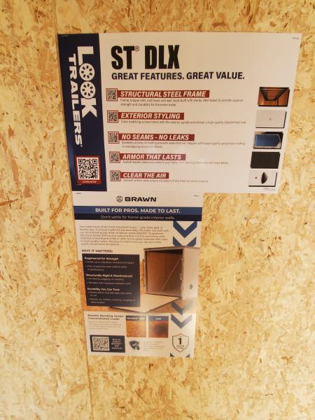New 2026 Look Trailers ST DLX Cargo / Enclosed Trailer / 6'X10' / 2990 GVWR