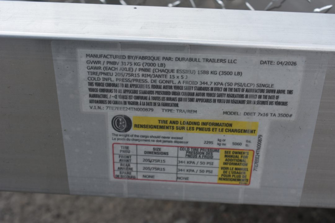 New 2026 Durabull Enclosed Cargo Cargo / Enclosed Trailer