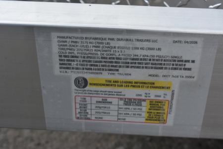 New 2026 Durabull Enclosed Cargo Cargo / Enclosed Trailer