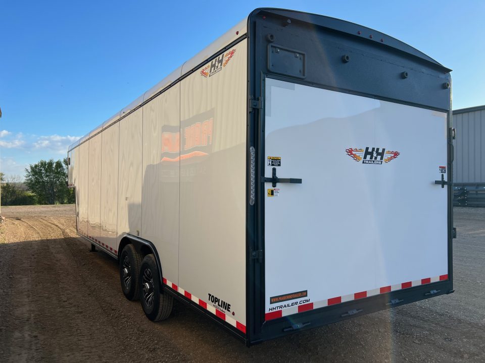 New 2026 H&H Trailers 24 Gooseneck Cargo / Enclosed Trailer