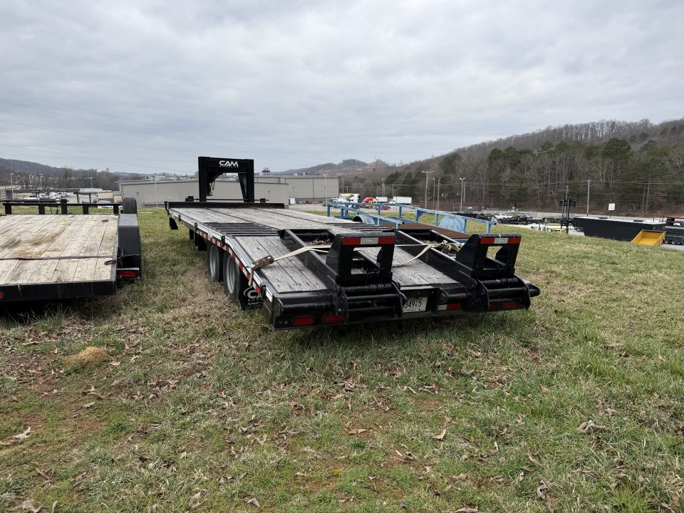 Used 2023 Cam Superline P12CAM 8.5X20+5 GOOSENECK Equipment Trailer