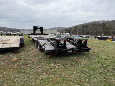 Used 2023 Cam Superline P12CAM 8.5X20+5 GOOSENECK Equipment Trailer