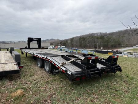 Used 2023 Cam Superline P12CAM 8.5X20+5 GOOSENECK Equipment Trailer