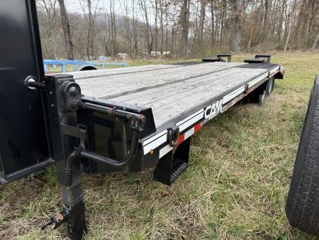 Used 2023 Cam Superline P12CAM 8.5X20+5 GOOSENECK Equipment Trailer