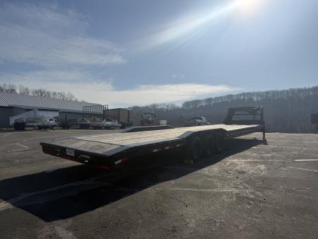 Used 2024 Load Trail 102X40 3 AXLE GOOSENECK Equipment Trailer