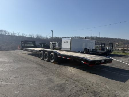 Used 2024 Load Trail 102X40 3 AXLE GOOSENECK Equipment Trailer