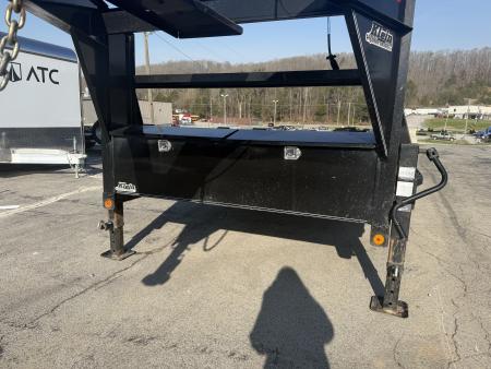 Used 2024 Load Trail 102X40 3 AXLE GOOSENECK Equipment Trailer