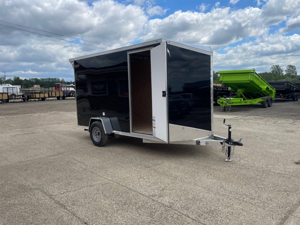 New 2026 Lightning Trailers 6X12 V-Nose Ramp All Aluminum Cargo / Enclosed Trailer