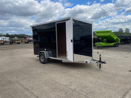 New 2026 Lightning Trailers 6X12 V-Nose Ramp All Aluminum Cargo / Enclosed Trailer