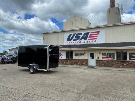 New 2026 Lightning Trailers 6X12 V-Nose Ramp All Aluminum Cargo / Enclosed Trailer