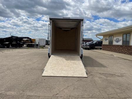 New 2026 Lightning Trailers 6X12 V-Nose Ramp All Aluminum Cargo / Enclosed Trailer