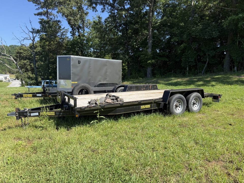 Used 2022 P & T Trailers 82X28+2 7 TON Equipment Trailer