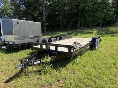 Used 2022 P & T Trailers 82X28+2 7 TON Equipment Trailer