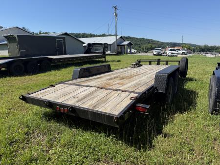 Used 2022 P & T Trailers 82X28+2 7 TON Equipment Trailer