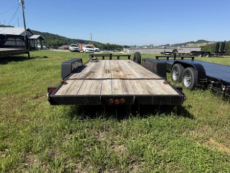 Used 2022 P & T Trailers 82X28+2 7 TON Equipment Trailer