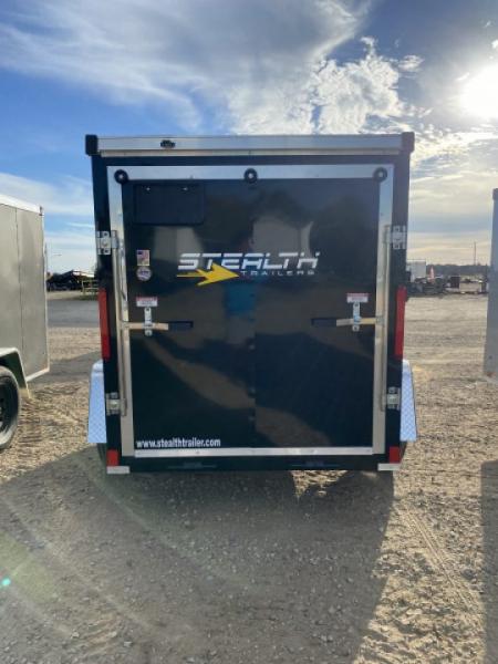 New 2026 Stealth Trailers 5X8 Cargo / Enclosed Trailer Black