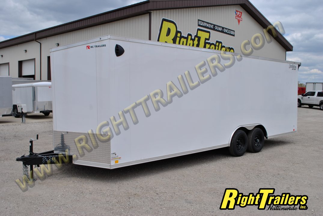 New 2027 8.5X24 RC Cargo Trailer