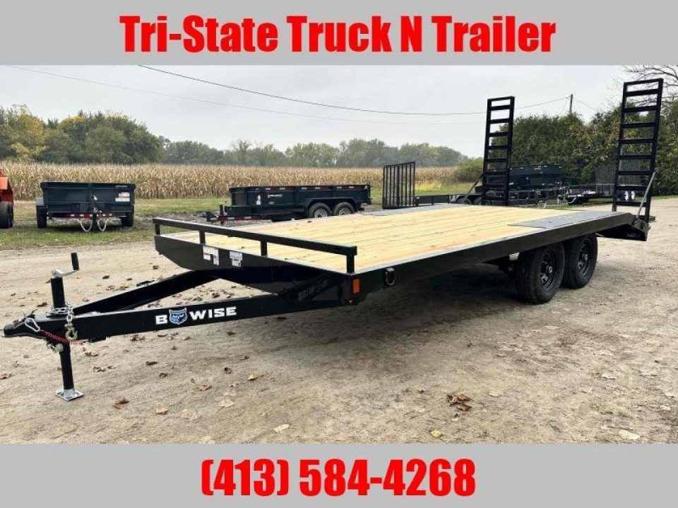New 2026 BWISE 20' Deckover Equipment trailer